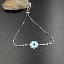 Evil Eye Zircon/AD Bracelet 11554-88