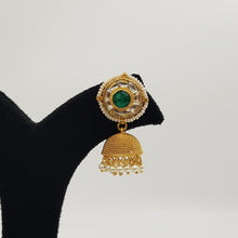 Green Kundan Earring