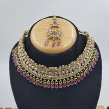Ruby Antique Necklace Set 12688-9220
