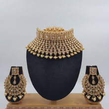 Designer Gold Look Choker Set