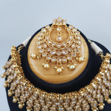 Designer Gold Look Choker Set