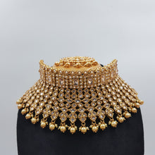 Designer Gold Look Choker Set