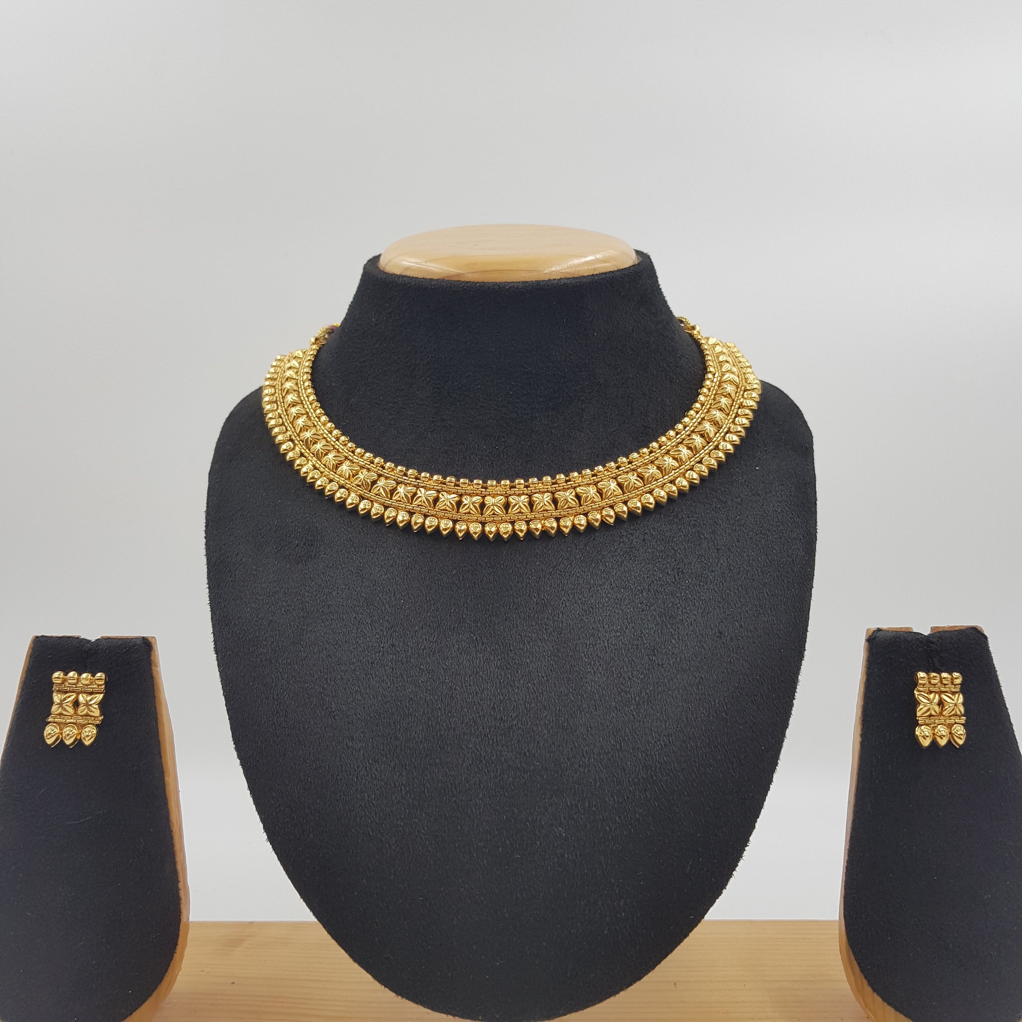 Gold Gold Look Necklace Set 6298-71