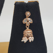 Rose Gold Gold Look Necklace Set 11460-7513