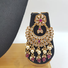 Choker Gold Look Necklace Set 4640-33