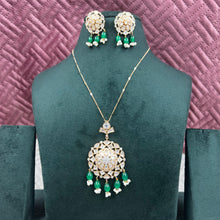 Medium Kundan Pendant Set 12935-31