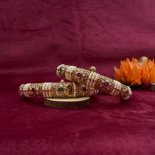 Antique Gold Finish Kada Bangles/Kada 21180-28