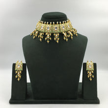 Mint Green Kundan Choker Set 8884-2964