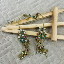 Sabya Inspired Kanphool Kundan Earring 19816-95