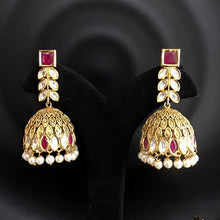 Antique Gold Finish Designer Bridal Kundan Choker Set 6494-1225 - Dazzles Jewellery