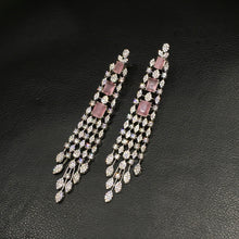 Danglers Zircon/AD Earring 6685-28