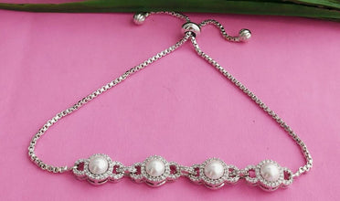 Adjustable Zircon/AD Bracelet 17377-31