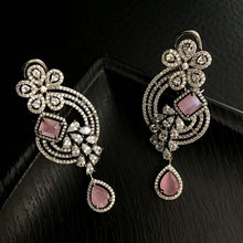 Victorian Polish Zircon/AD Earring 9137-3585