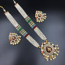 Heavy Kundan Pendant Set 5498-34