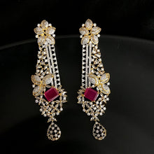 Danglers Zircon/AD Earring 8855-100 - Dazzles Jewellery