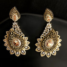 Danglers Zircon/AD Earring 8899-100 - Dazzles Jewellery