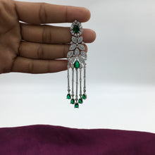 Danglers Zircon/AD Earring 7392-34