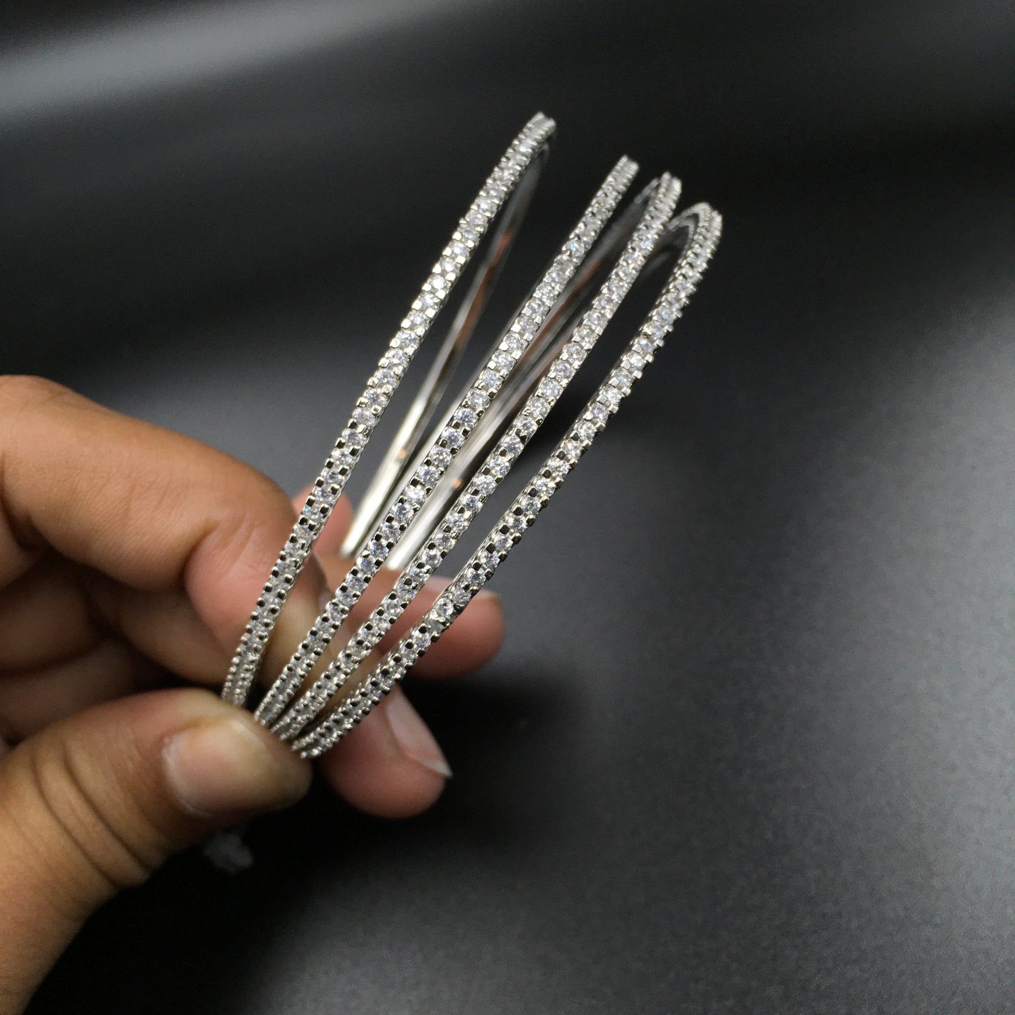 Zircon/AD Bangles/Kada 10657-68