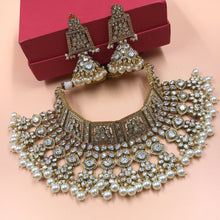 Choker Polki Necklace Set 5758-21