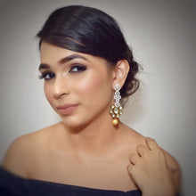 Danglers Zircon/AD Earring 8875-100 - Dazzles Jewellery