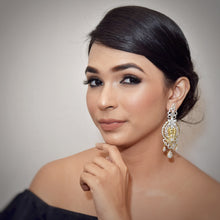 Danglers Zircon/AD Earring 8835-100 - Dazzles Jewellery