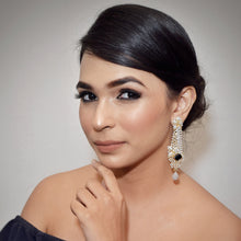 Danglers Zircon/AD Earring 8855-100 - Dazzles Jewellery