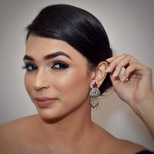 Light Earring Zircon/AD Earring 8828-100 - Dazzles Jewellery