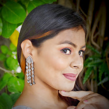 Danglers Zircon/AD Earring 6683-28 - Dazzles Jewellery