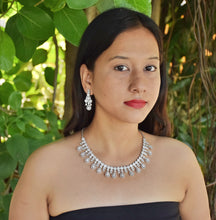 Round Neck Zircon/AD Necklace Set 6205-08 - Dazzles Jewellery