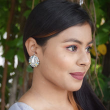 Victorian Polish Zircon/AD Earring 6791-69 - Dazzles Jewellery