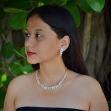 Round Neck Zircon/AD Necklace 3271-08 - Dazzles Jewellery