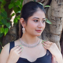 Zircon/AD Necklace Set 1186-69 - Dazzles Jewellery