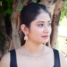 Zircon/AD Necklace Set 1178-69 - Dazzles Jewellery