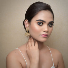 Jhumki Antique Earring 9226-100 - Dazzles Jewellery