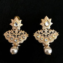 Danglers Kundan Earring 8737-100 - Dazzles Jewellery