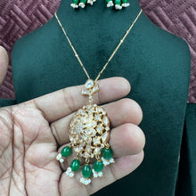 Medium Kundan Pendant Set 12935-31