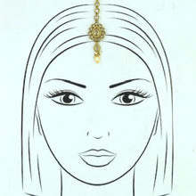 Antique Maang Tikka 3079-7144