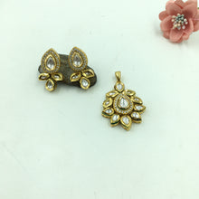Kundan Pendant Set Light 8433-73
