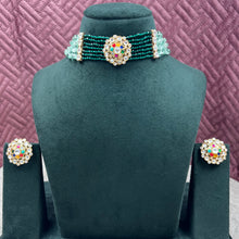 Sabyasachi Inspired Choker Kundan Necklace Set 10576-87