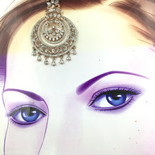 Rose Gold Maang Tikka 12411-8847