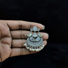 Oxidized Earring Chandbali 10943-59
