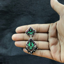 Multi Silver Earring 11894-8107