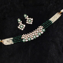 Choker Kundan Necklace Set 8213-4