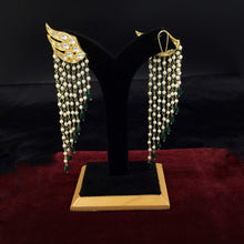 Green Kundan Earring 5644-9709