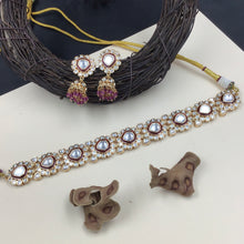 Choker Kundan Necklace Set 10158-28
