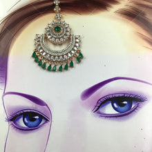 Green Maang Tikka 12404-8832