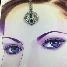 Zircon/AD Green Maang Tikka 19649-6833