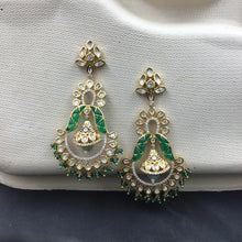 Long Designer Kundan Earring 12175-8466