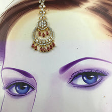 Zircon/AD Ruby Maang Tikka 18914-6096