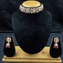 Choker Kundan Necklace Set 10158-28